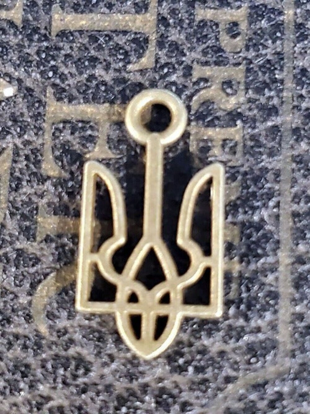 Bronze Ukraine National Emblem Ukrainian Symbol 18x9mm Charms Pendants 10 pcs - Picture 11 of 12